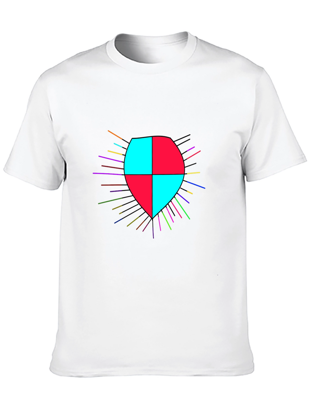 Shield Graphic Black T-Shirt
