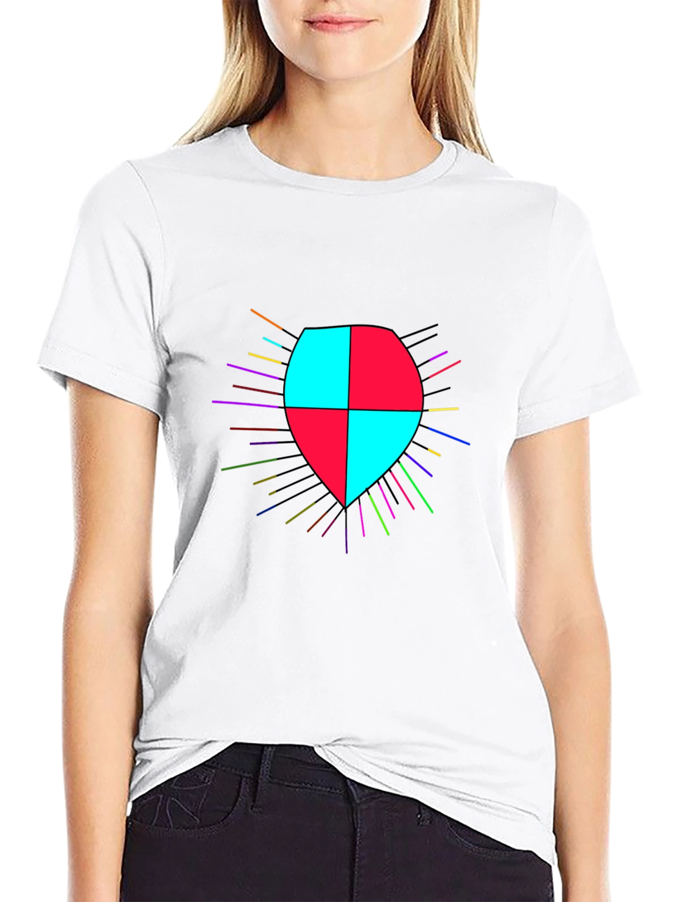 Shield Graphic Black T-Shirt