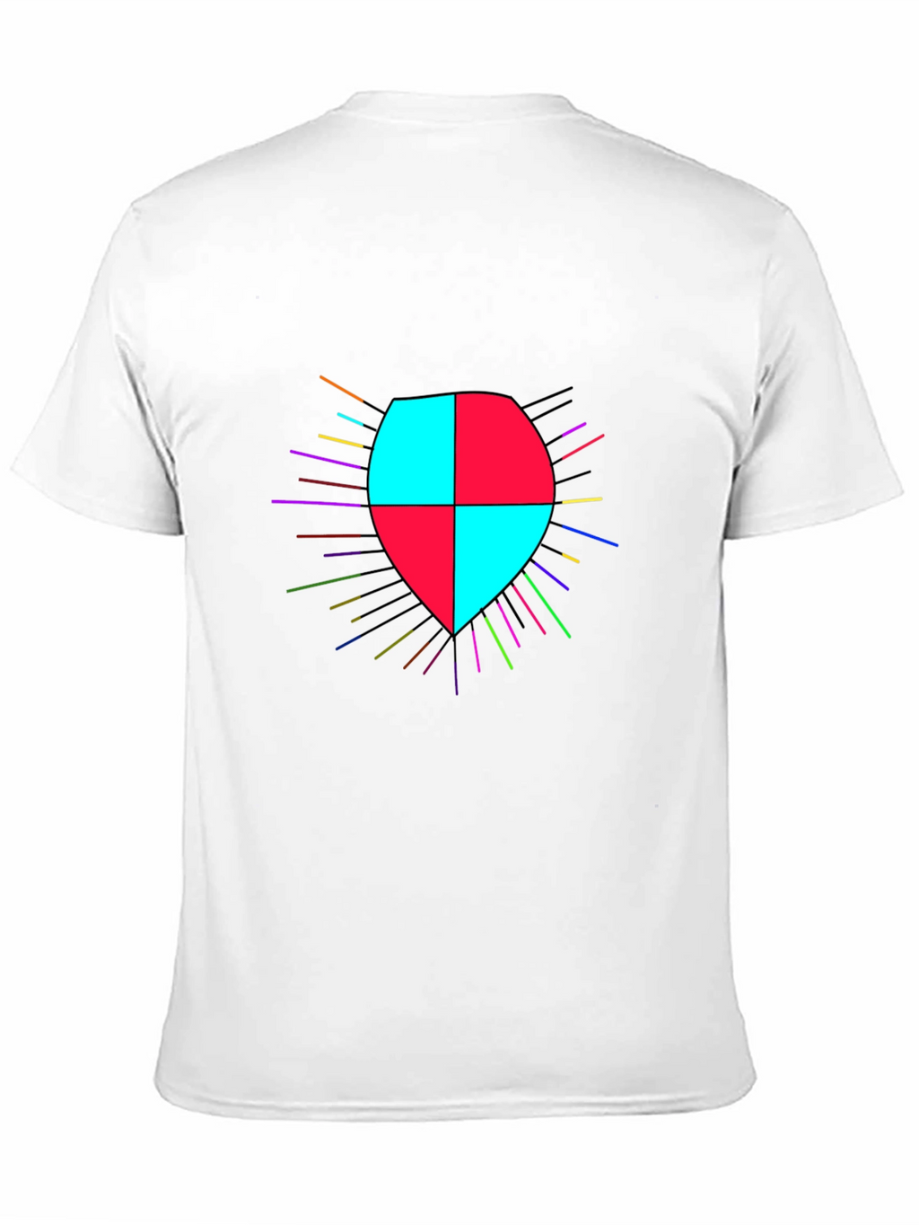 Shield Graphic Black T-Shirt