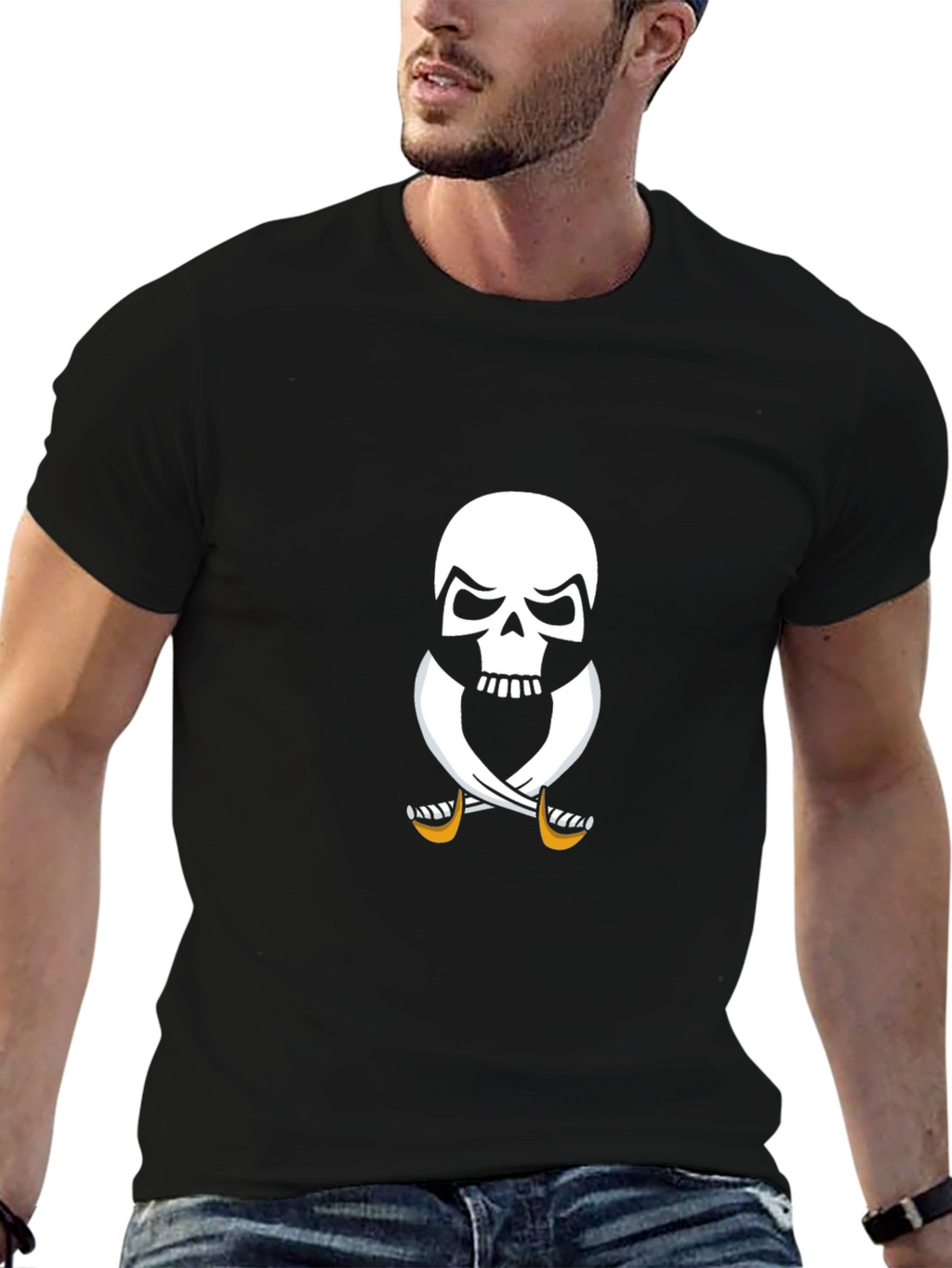 Skull & Swords Graphic T-Shirt