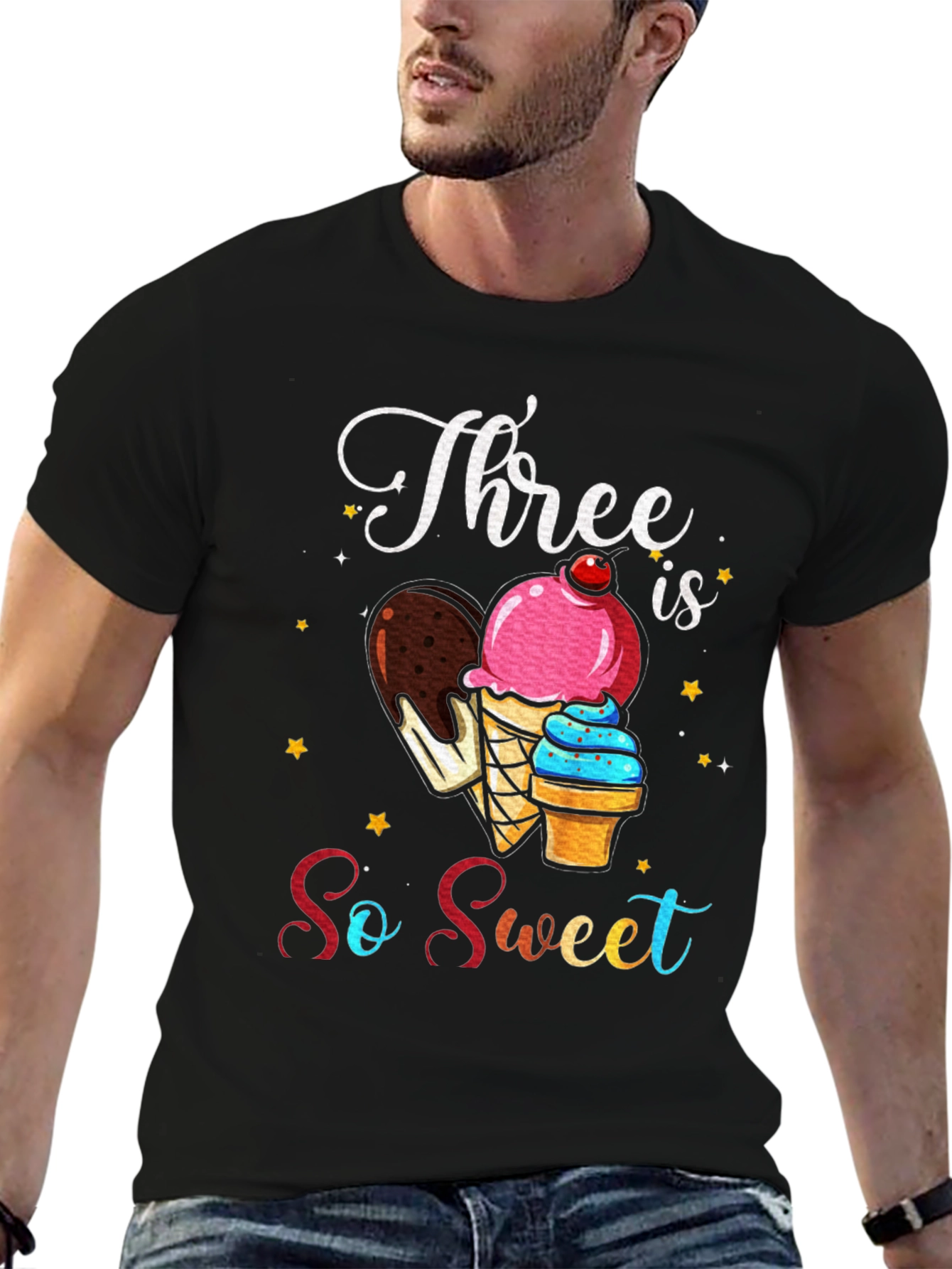 Three is So Sweet Birthday Shirt