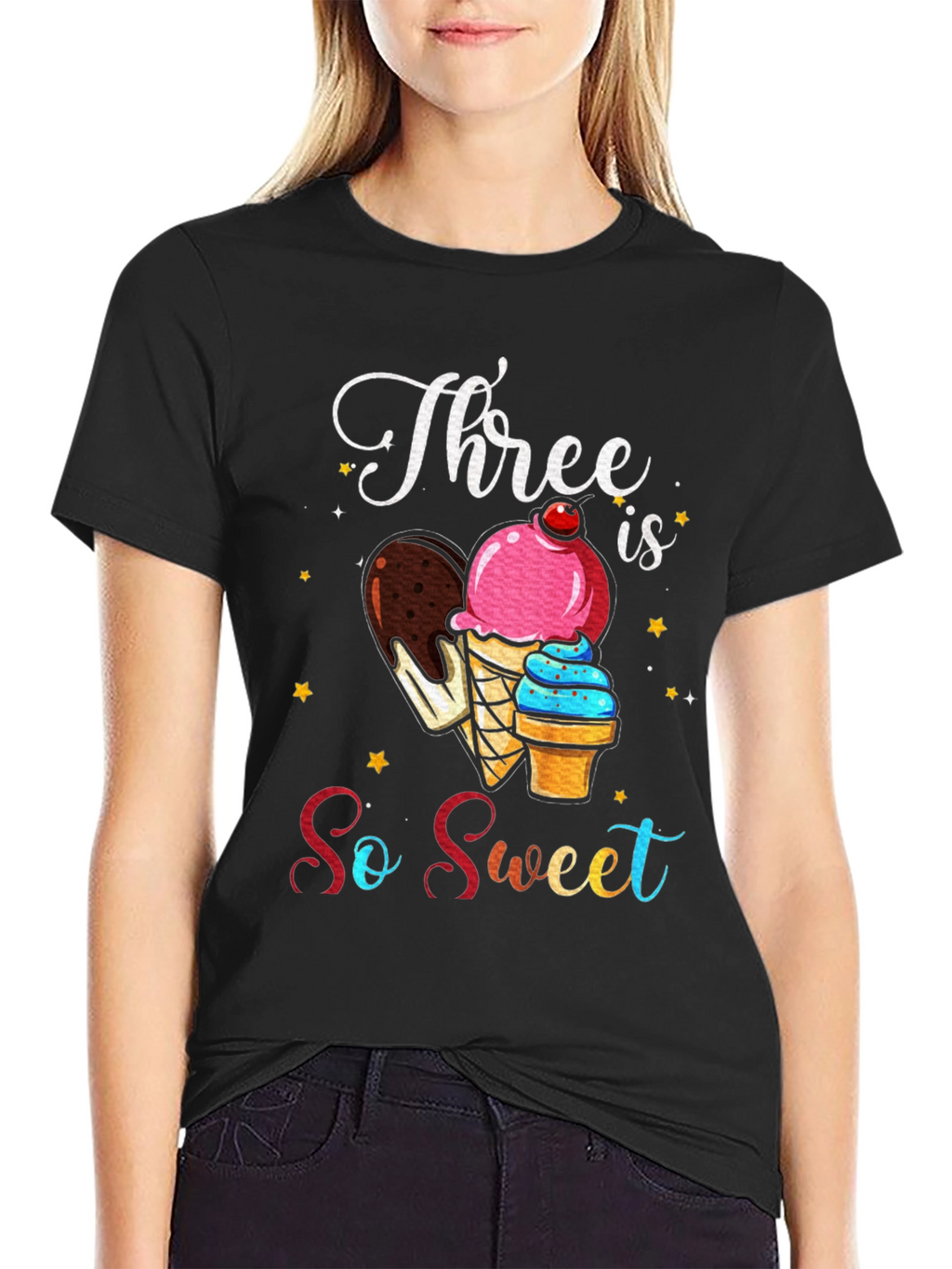Three is So Sweet Birthday Shirt