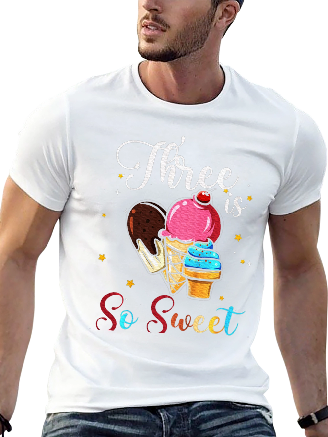 Three is So Sweet Birthday Shirt