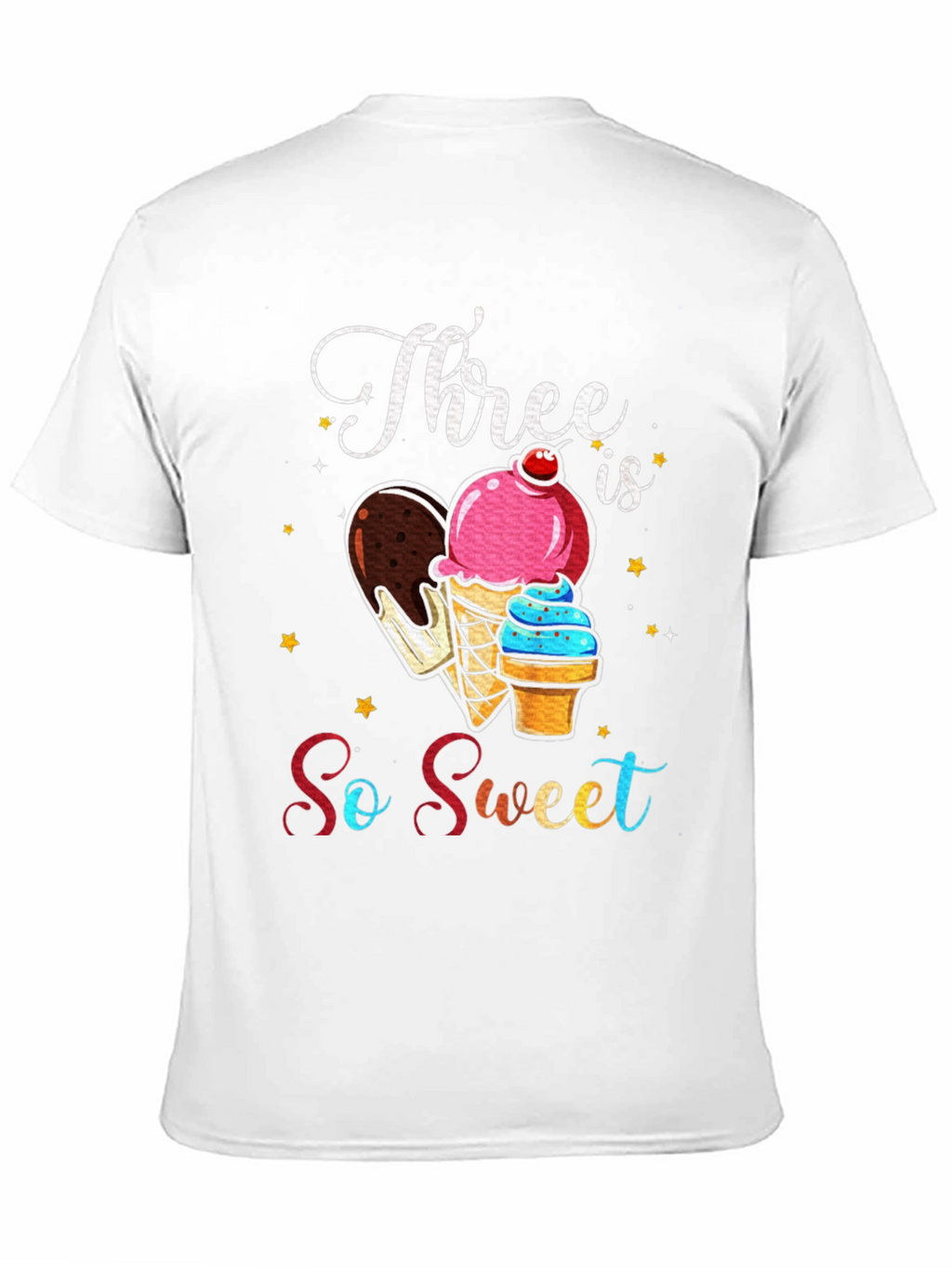 Three is So Sweet Birthday Shirt