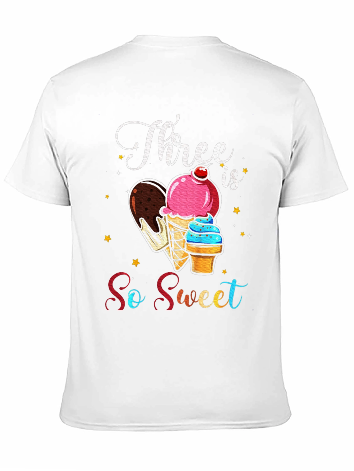 Three is So Sweet Birthday Shirt