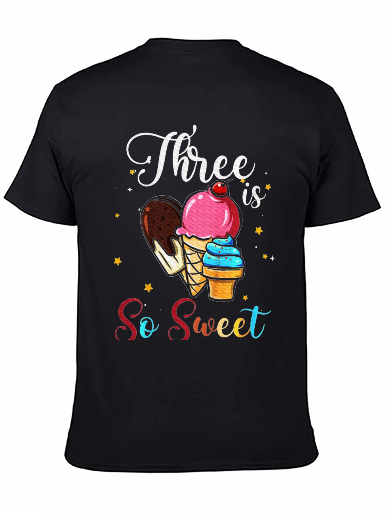 Three is So Sweet Birthday Shirt