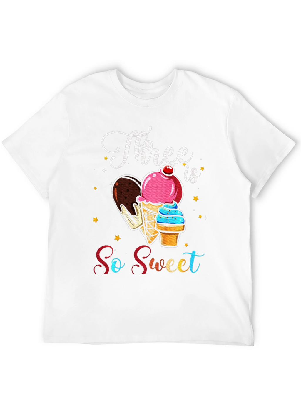 Three is So Sweet Birthday Shirt