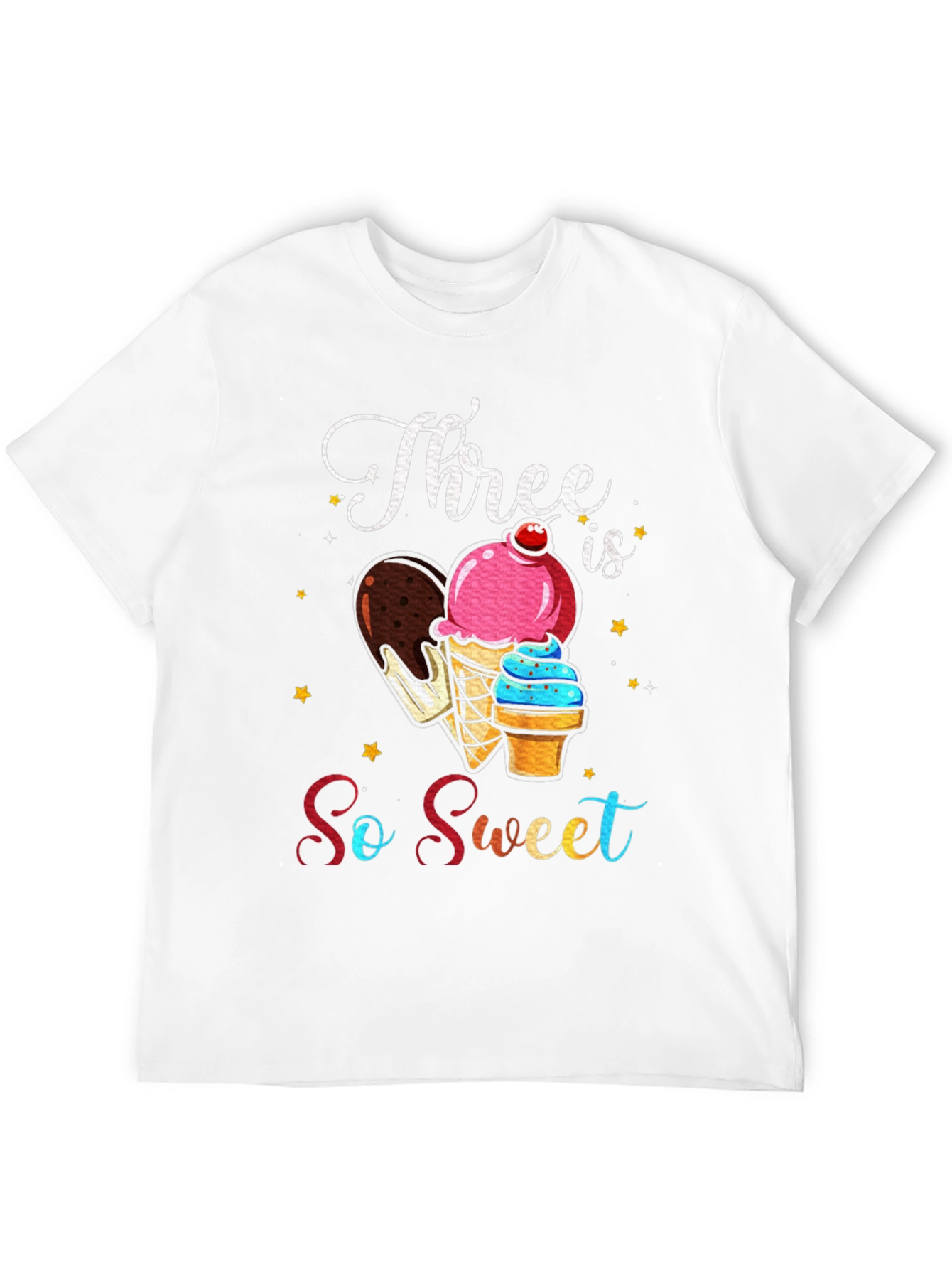 Three is So Sweet Birthday Shirt