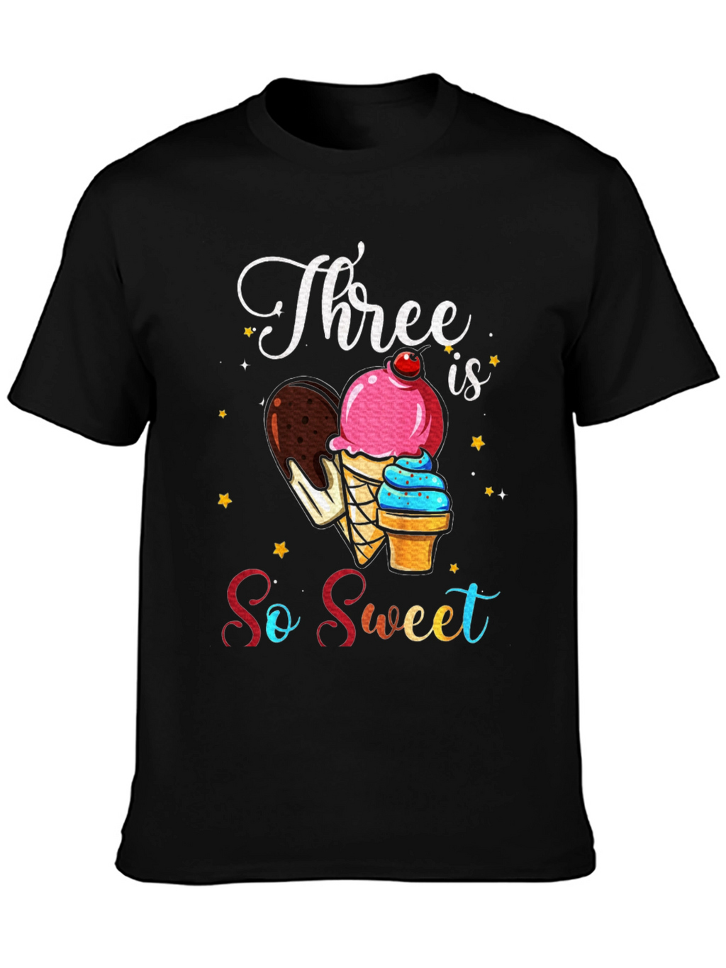 Three is So Sweet Birthday Shirt