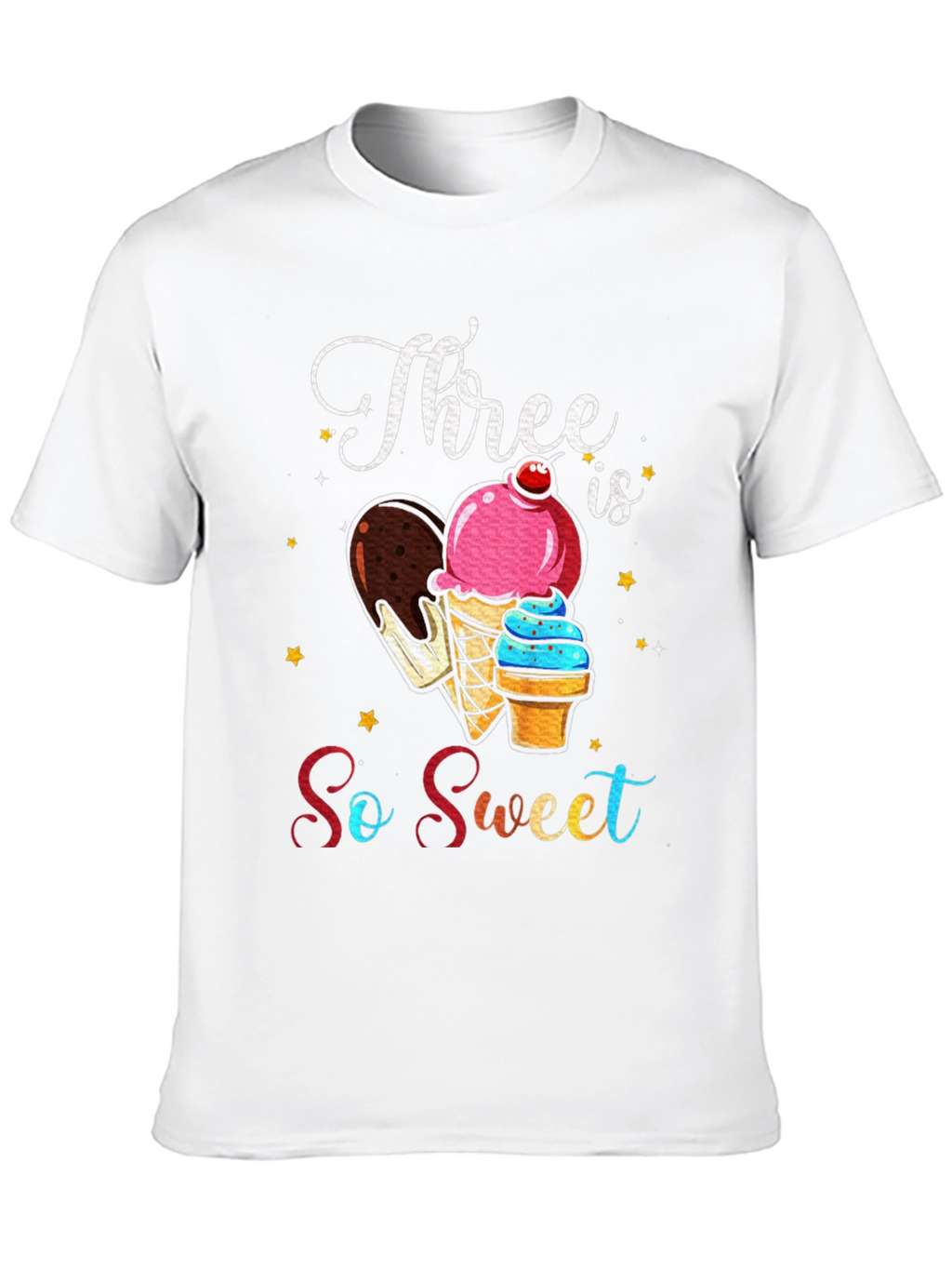 Three is So Sweet Birthday Shirt