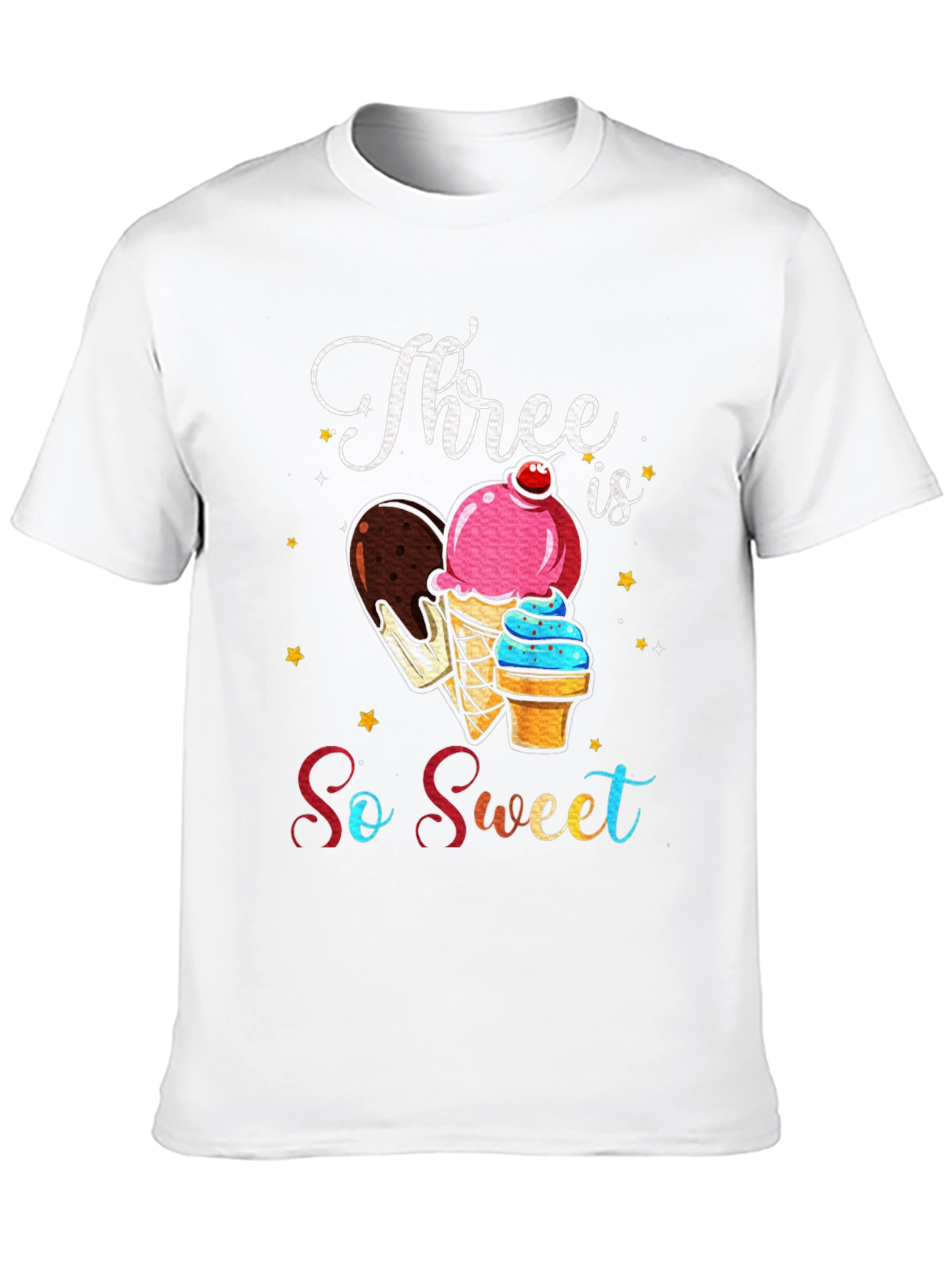 Three is So Sweet Birthday Shirt