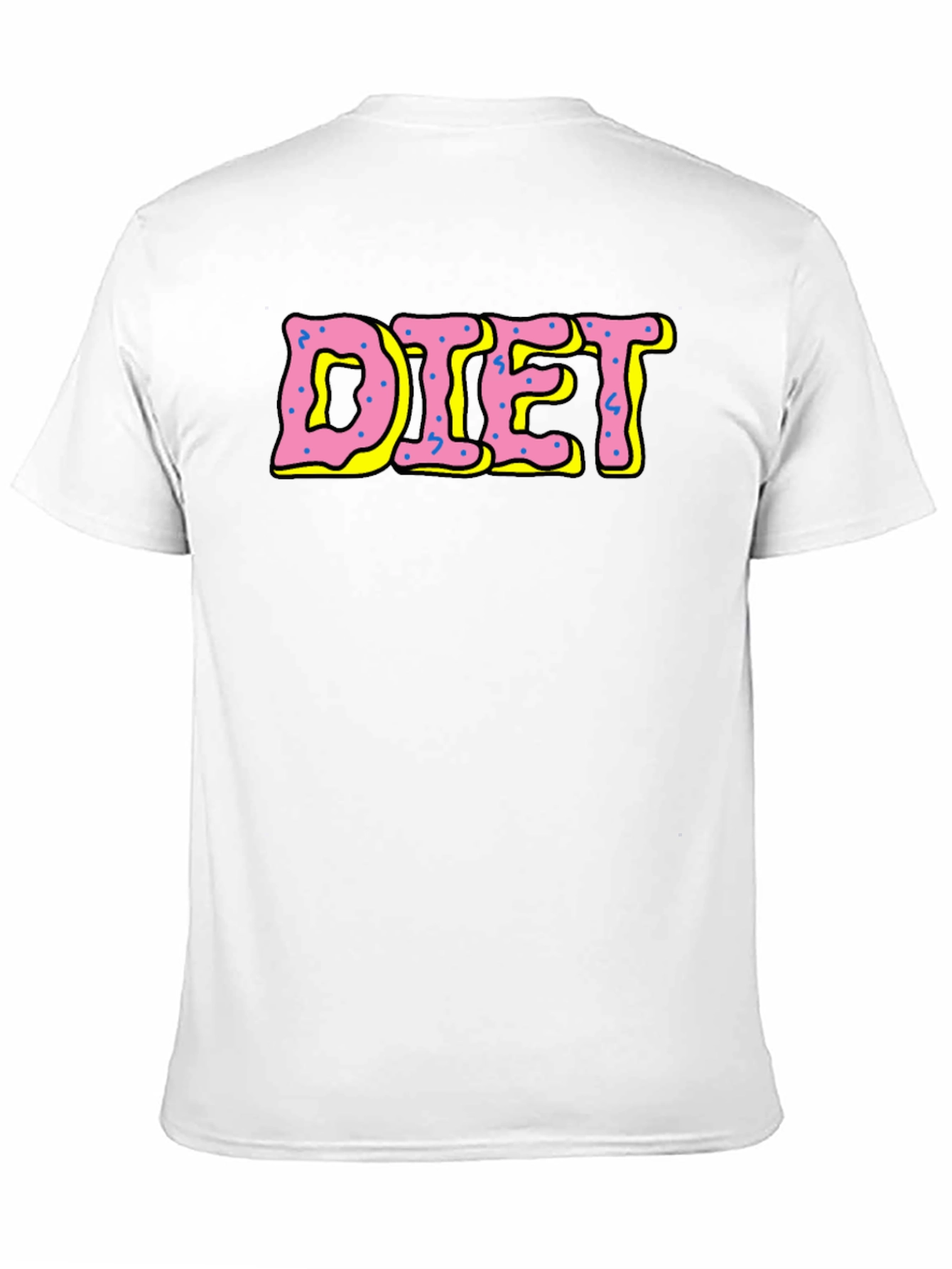 Diet Donut Style T-Shirt - Black