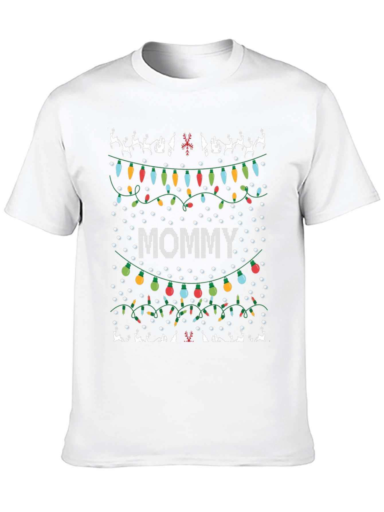 Mommy Christmas Lights T-Shirt