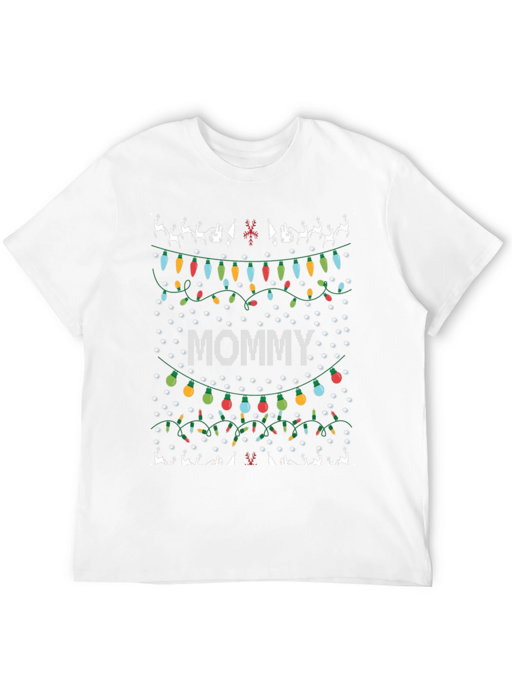 Mommy Christmas Lights T-Shirt