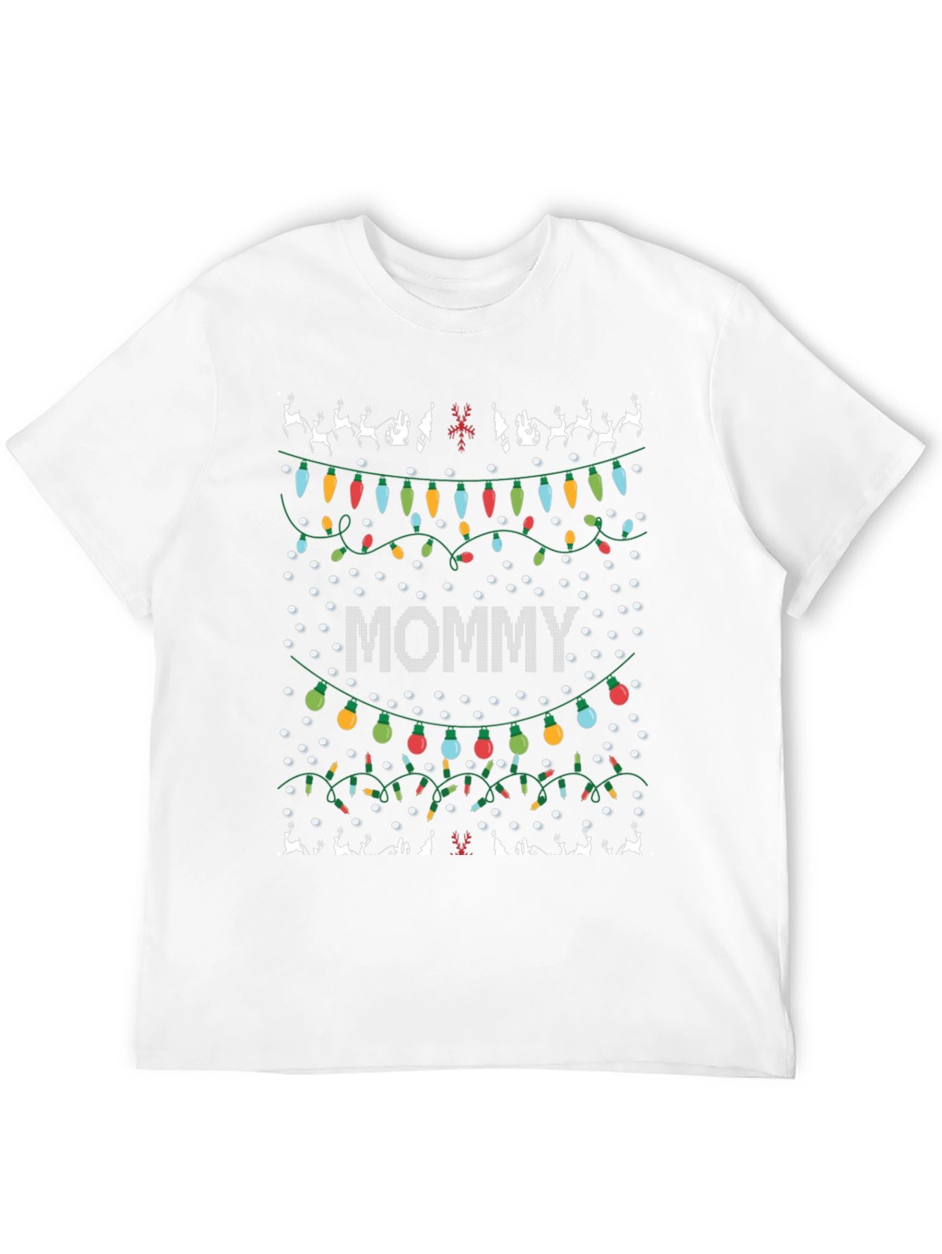 Mommy Christmas Lights T-Shirt