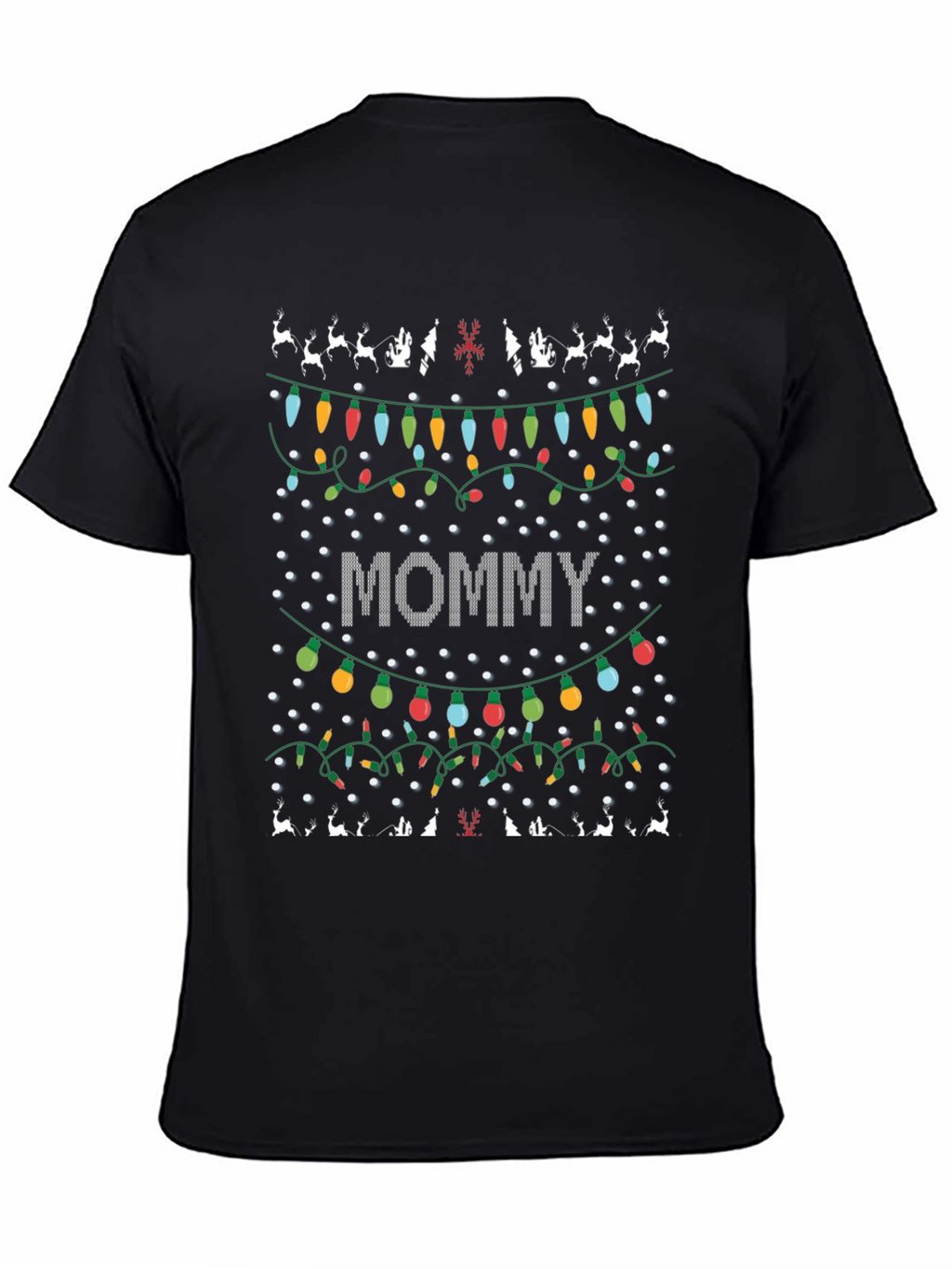 Mommy Christmas Lights T-Shirt