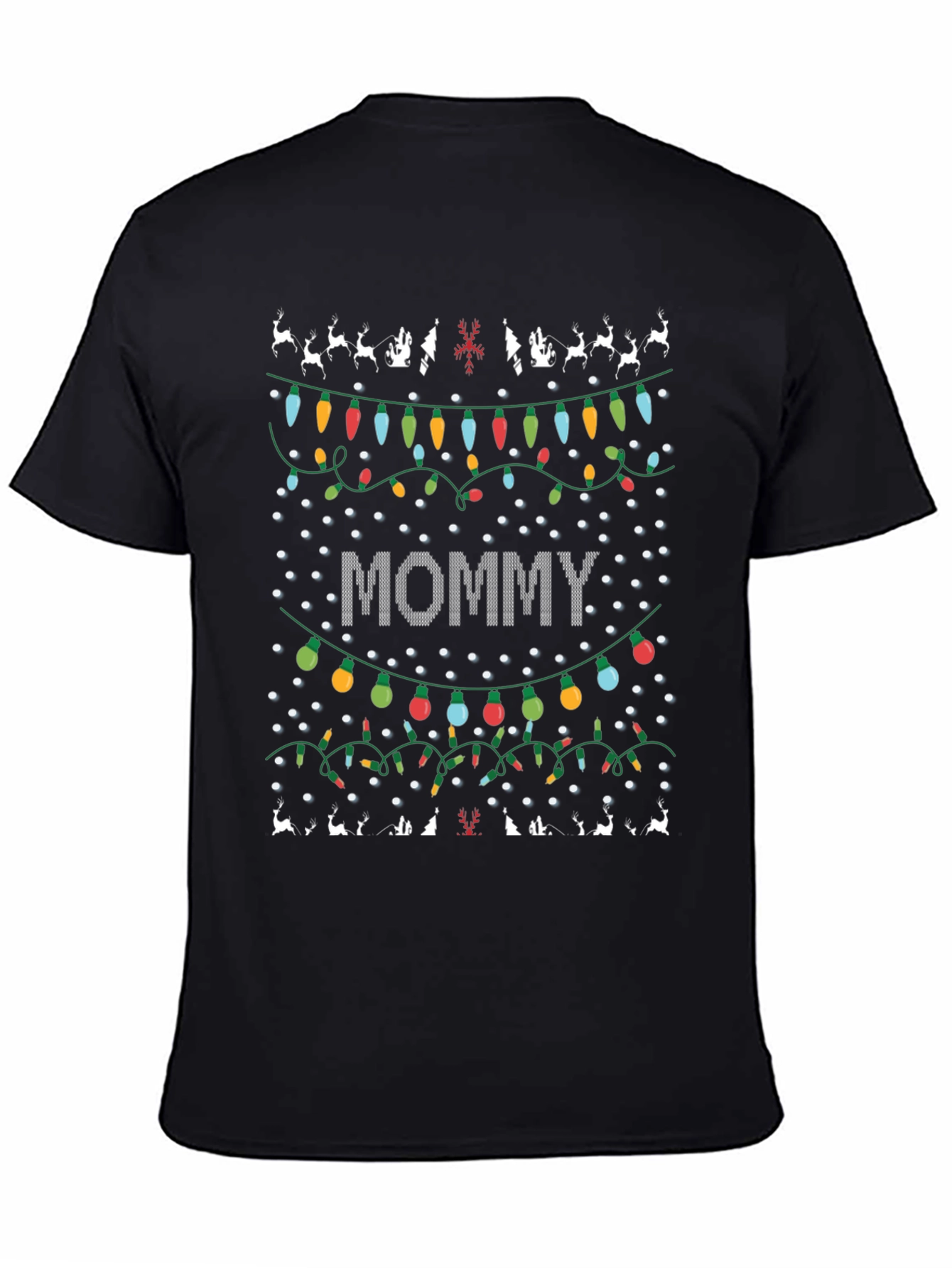 Mommy Christmas Lights T-Shirt