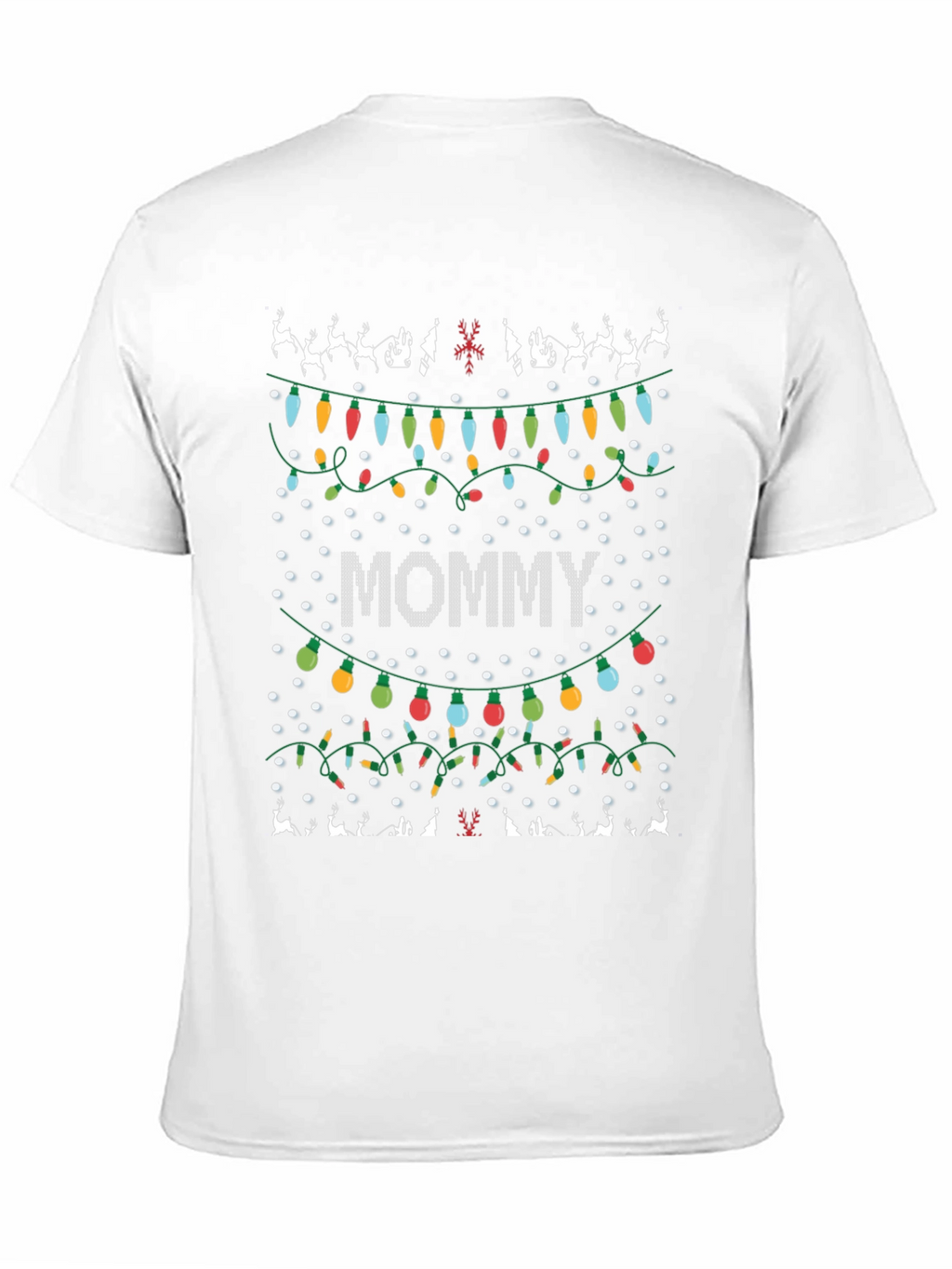 Mommy Christmas Lights T-Shirt