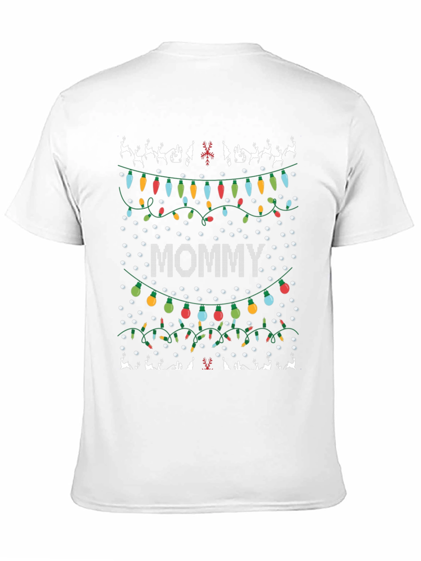 Mommy Christmas Lights T-Shirt