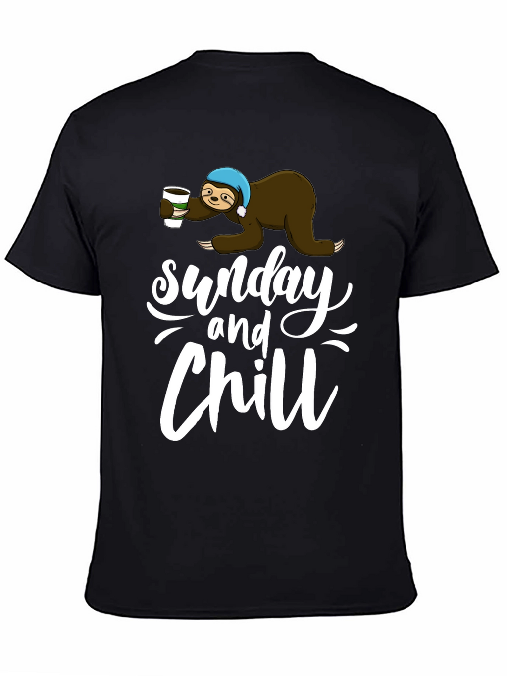 Sunday and Chill Sloth T-Shirt