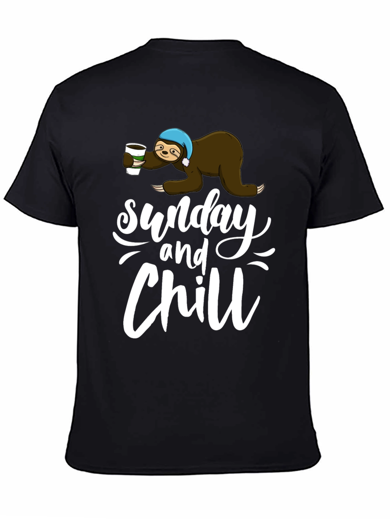 Sunday and Chill Sloth T-Shirt