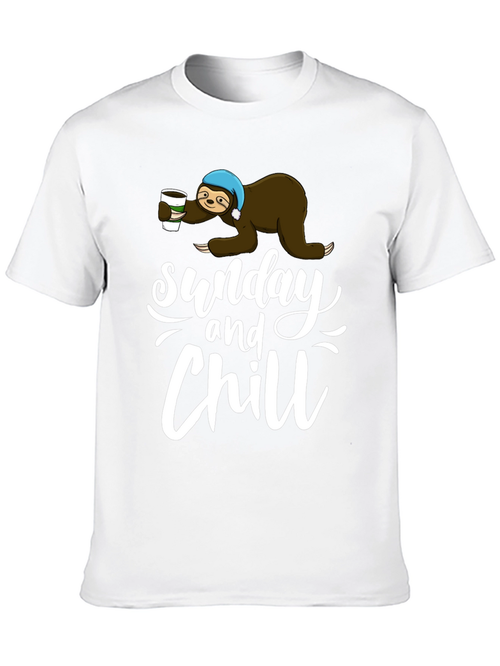 Sunday and Chill Sloth T-Shirt