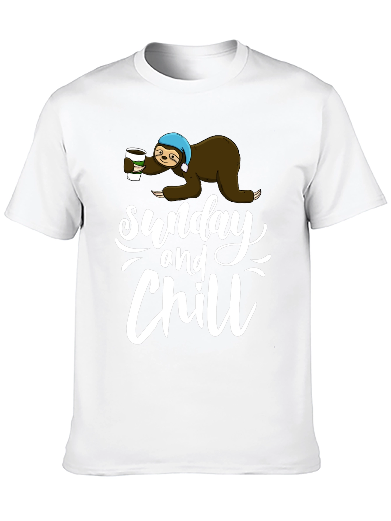 Sunday and Chill Sloth T-Shirt
