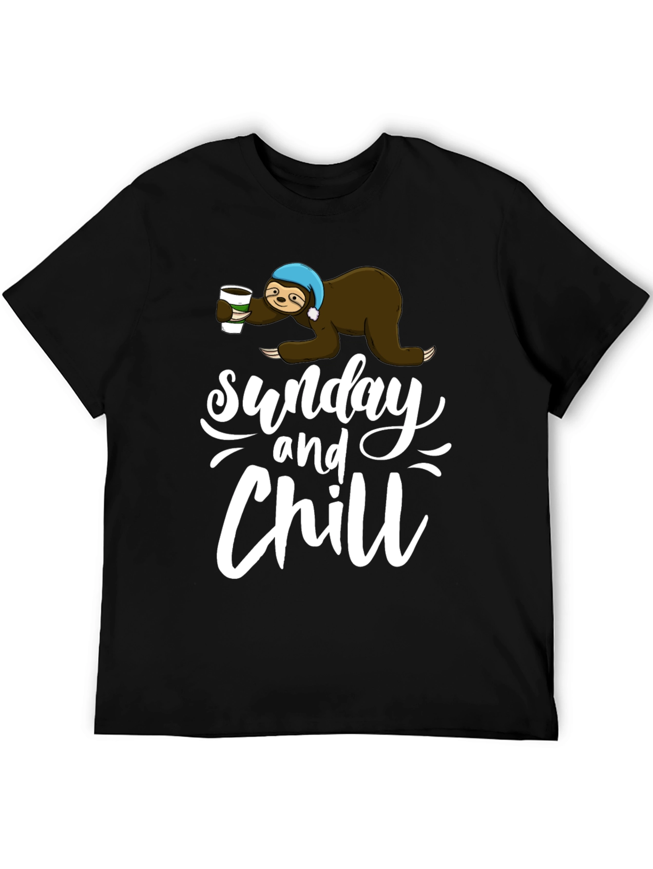 Sunday and Chill Sloth T-Shirt