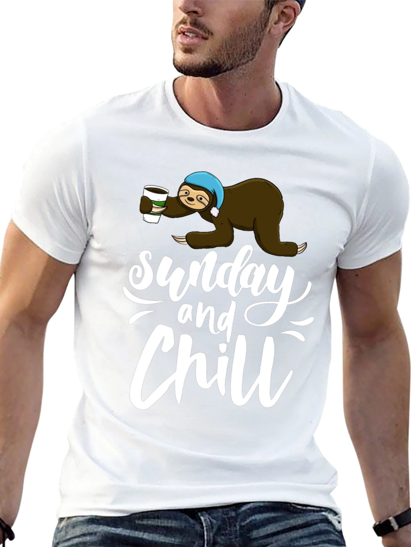 Sunday and Chill Sloth T-Shirt