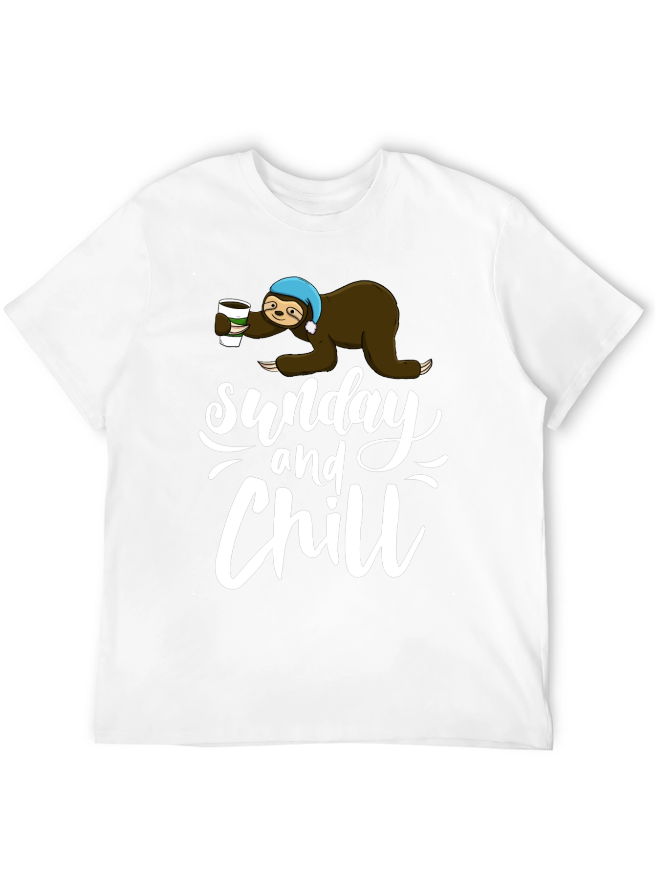 Sunday and Chill Sloth T-Shirt