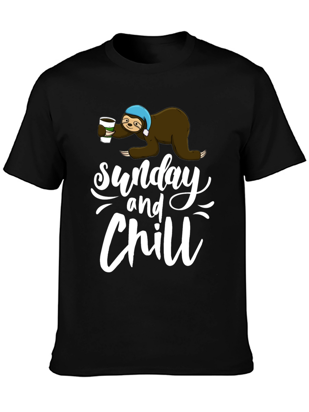Sunday and Chill Sloth T-Shirt