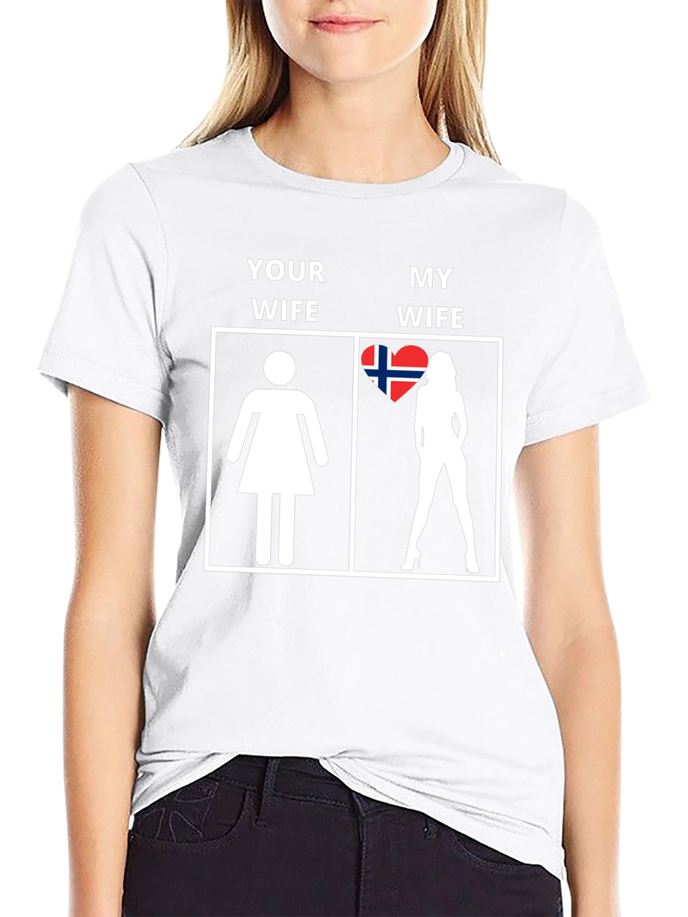 Humorous My Wife Graphic T-Shirt