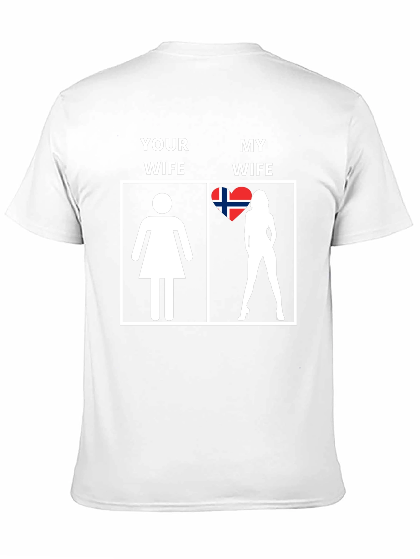 Humorous My Wife Graphic T-Shirt