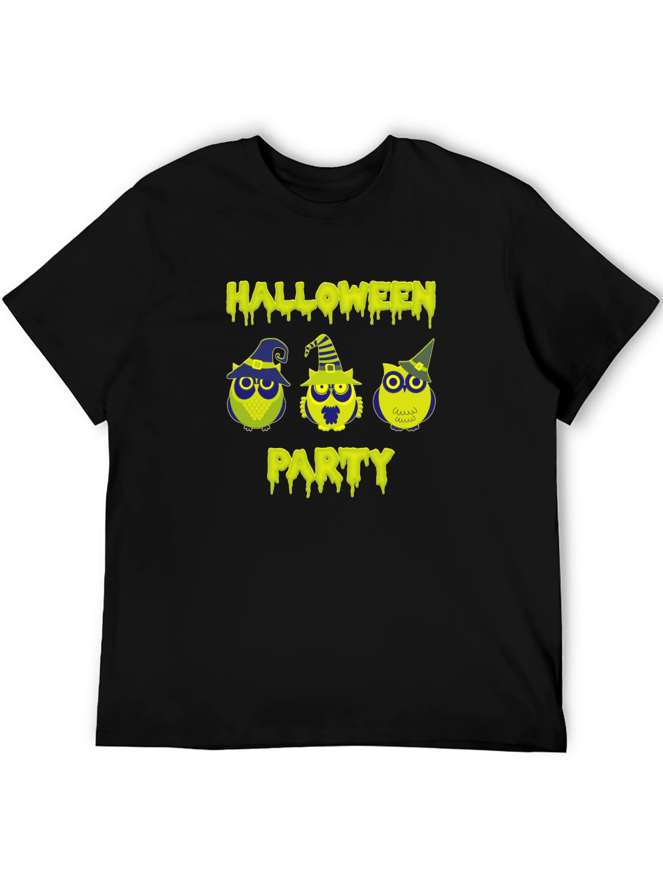 Halloween Party Owls Graphic T-Shirt
