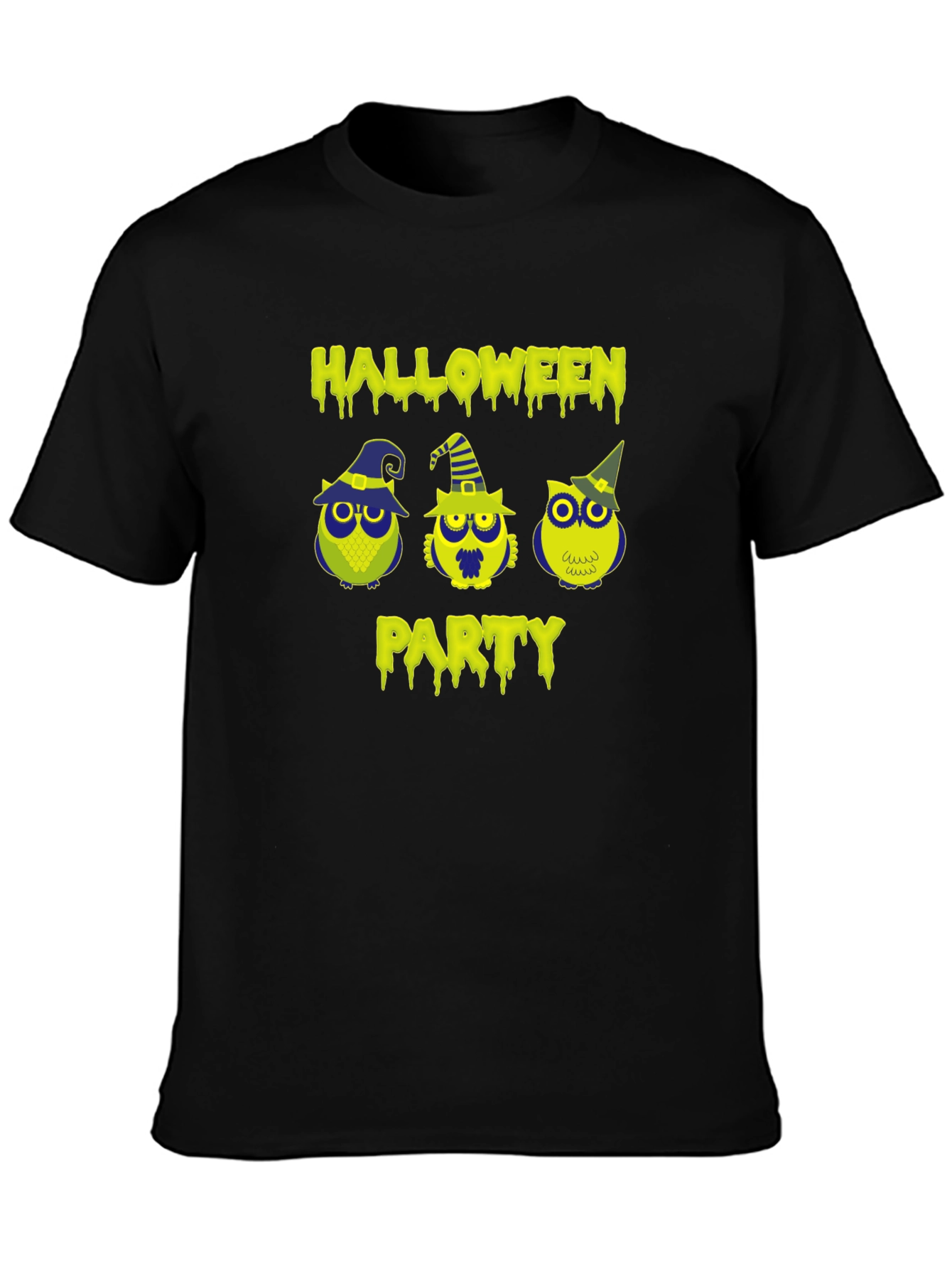 Halloween Party Owls Graphic T-Shirt