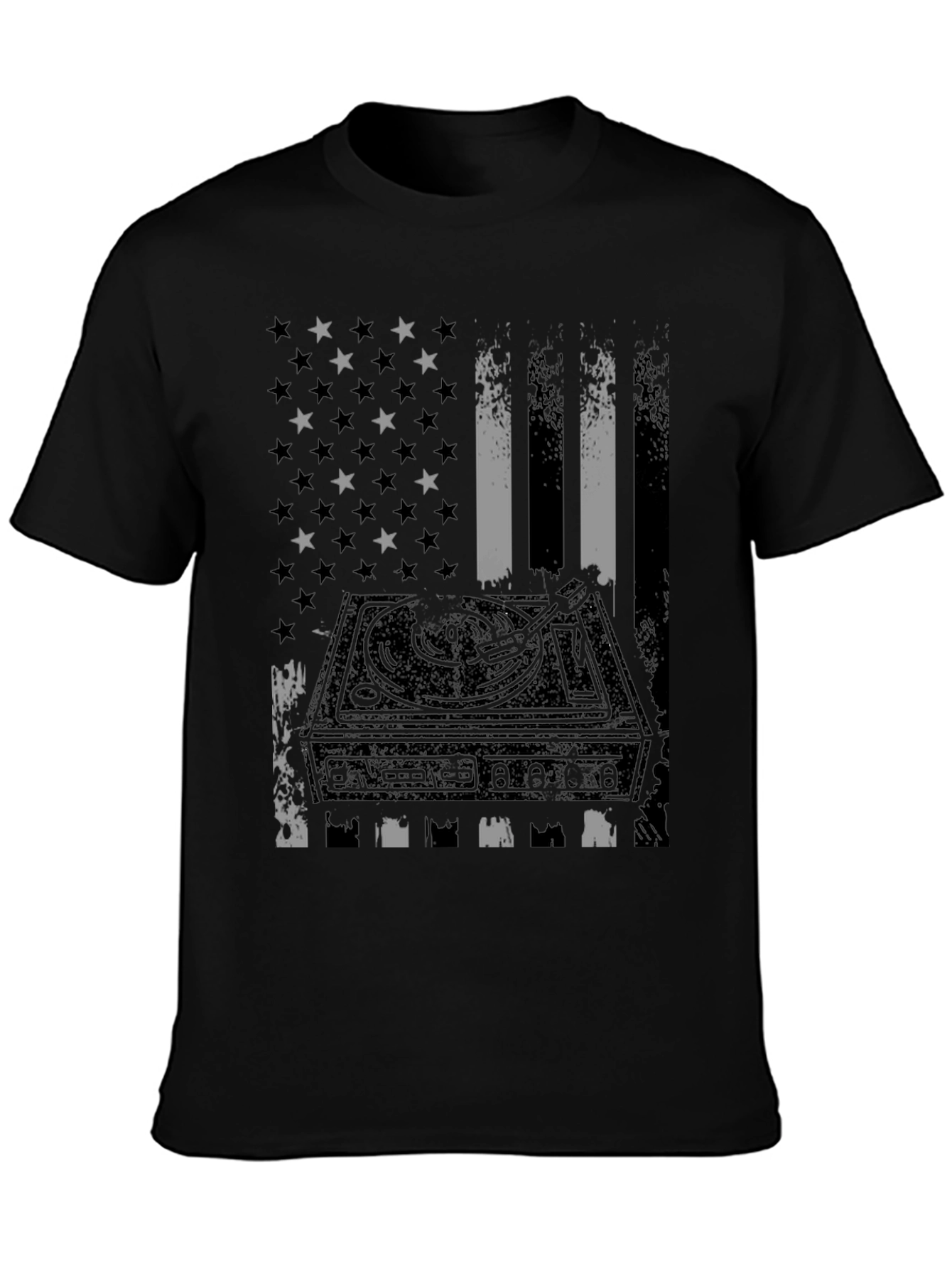 American DJ Black T-Shirt