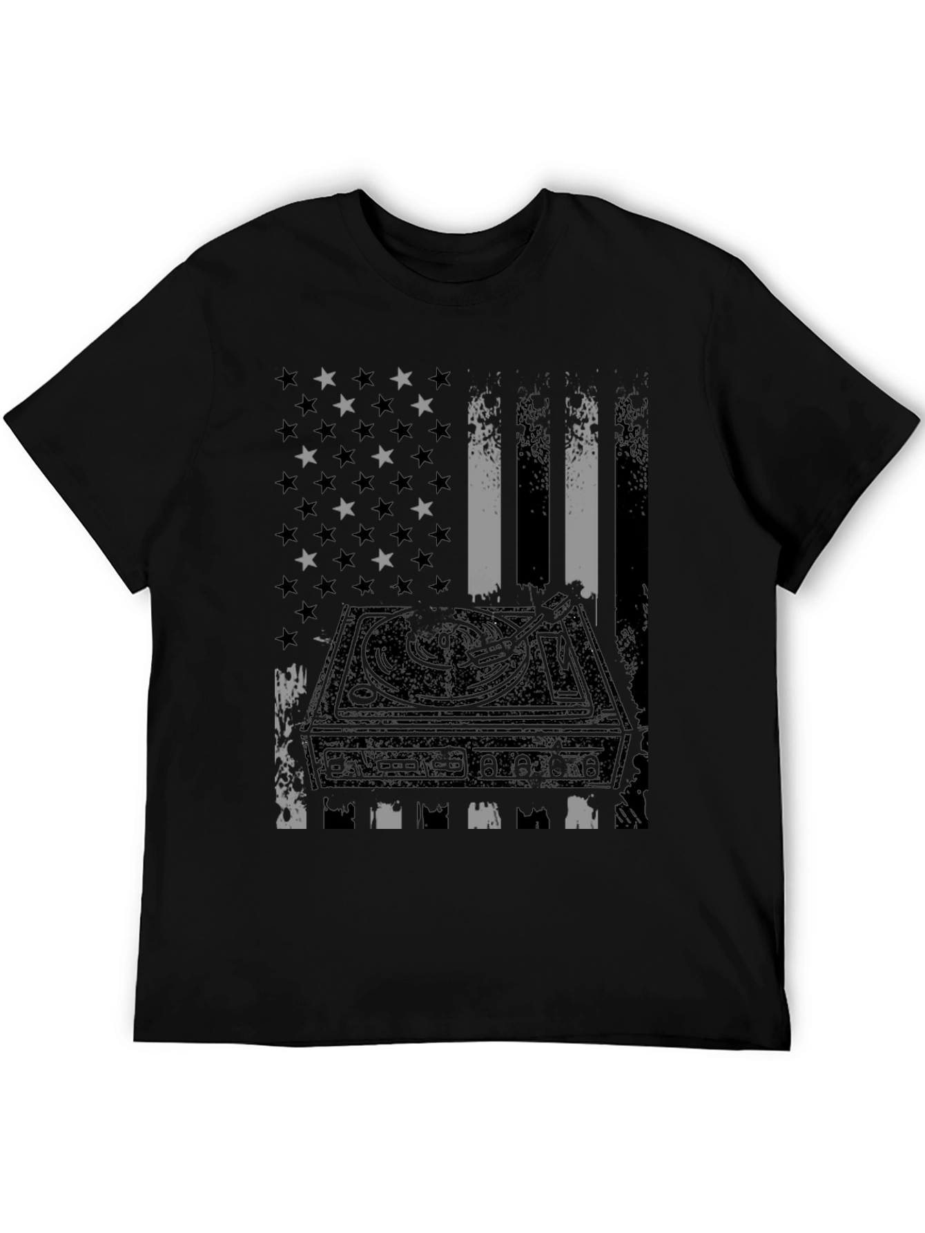 American DJ Black T-Shirt