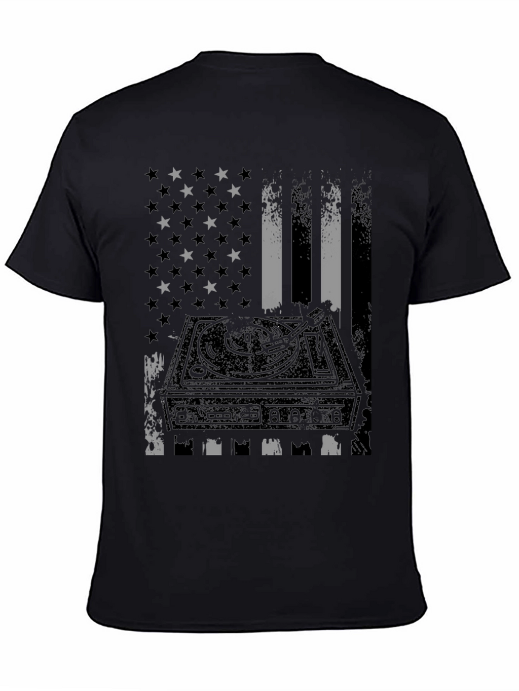 American DJ Black T-Shirt