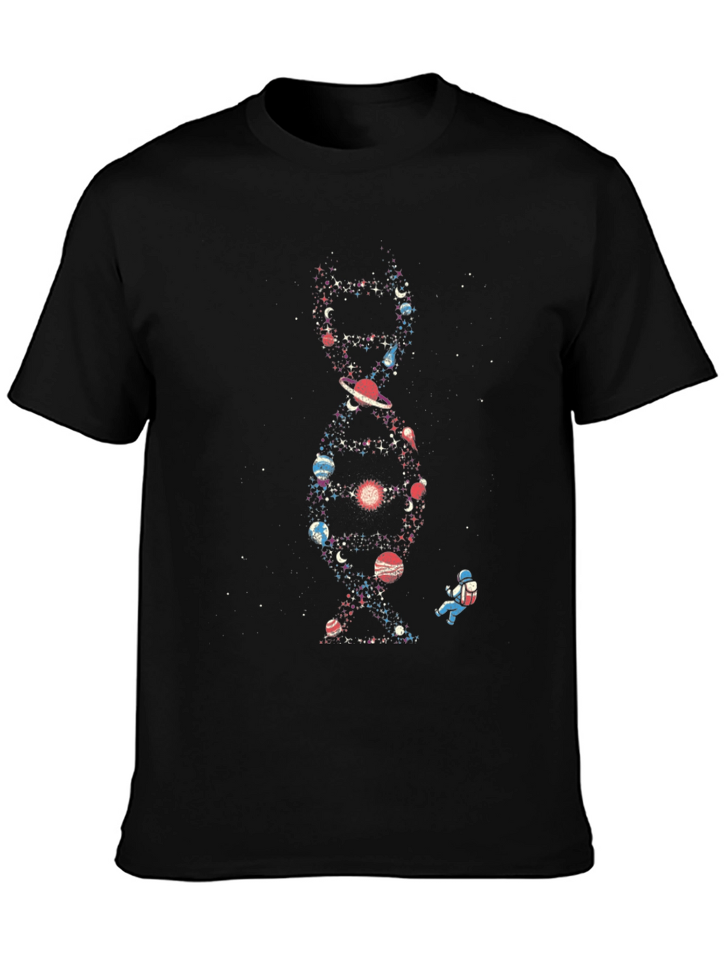 Galaxy DNA T-Shirt - Astronaut Adventure