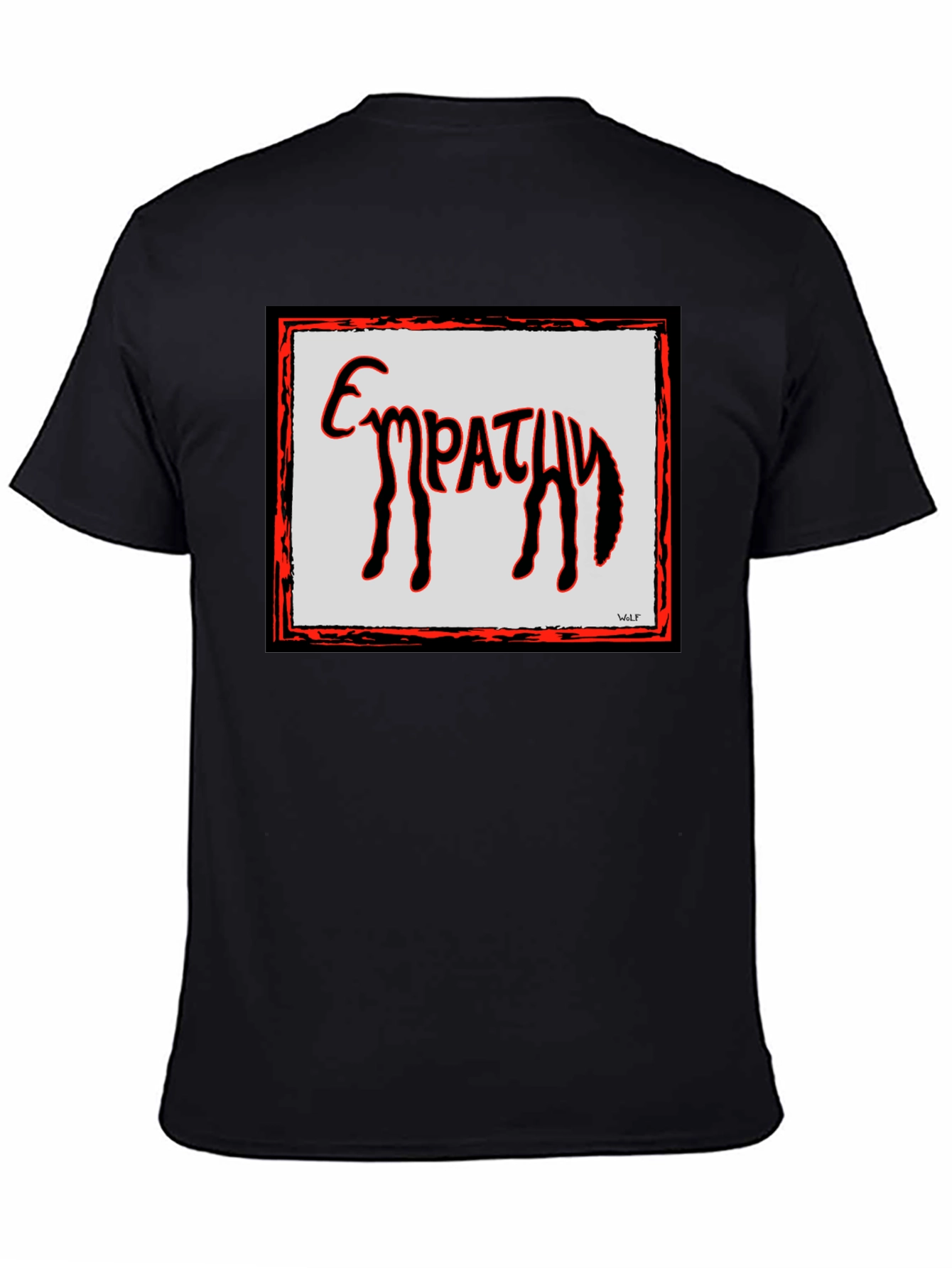 Empathy Word Art Graphic Tee - Stylish Comfort Fit