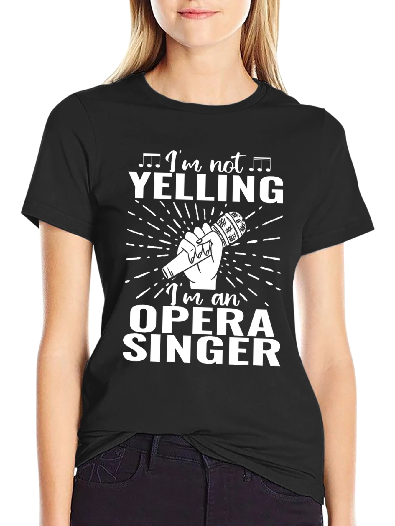 Im Not Yelling Opera Singer T-Shirt