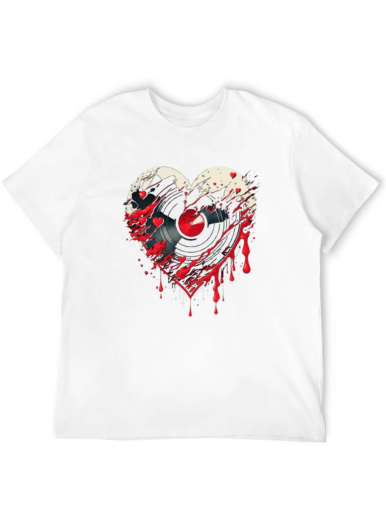Bloody Heart Record T-Shirt
