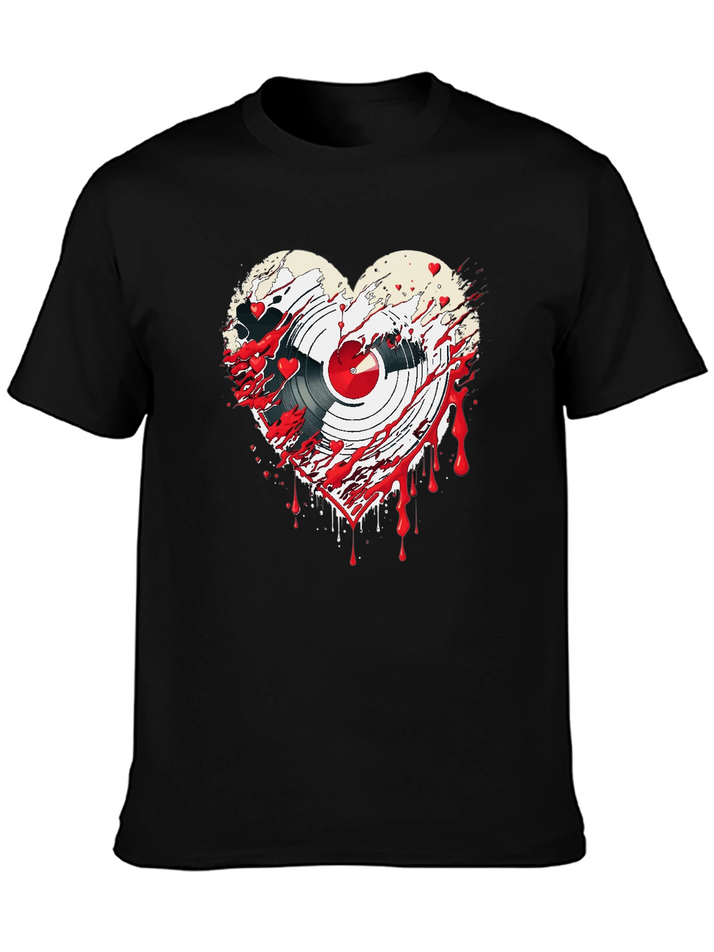 Bloody Heart Record T-Shirt