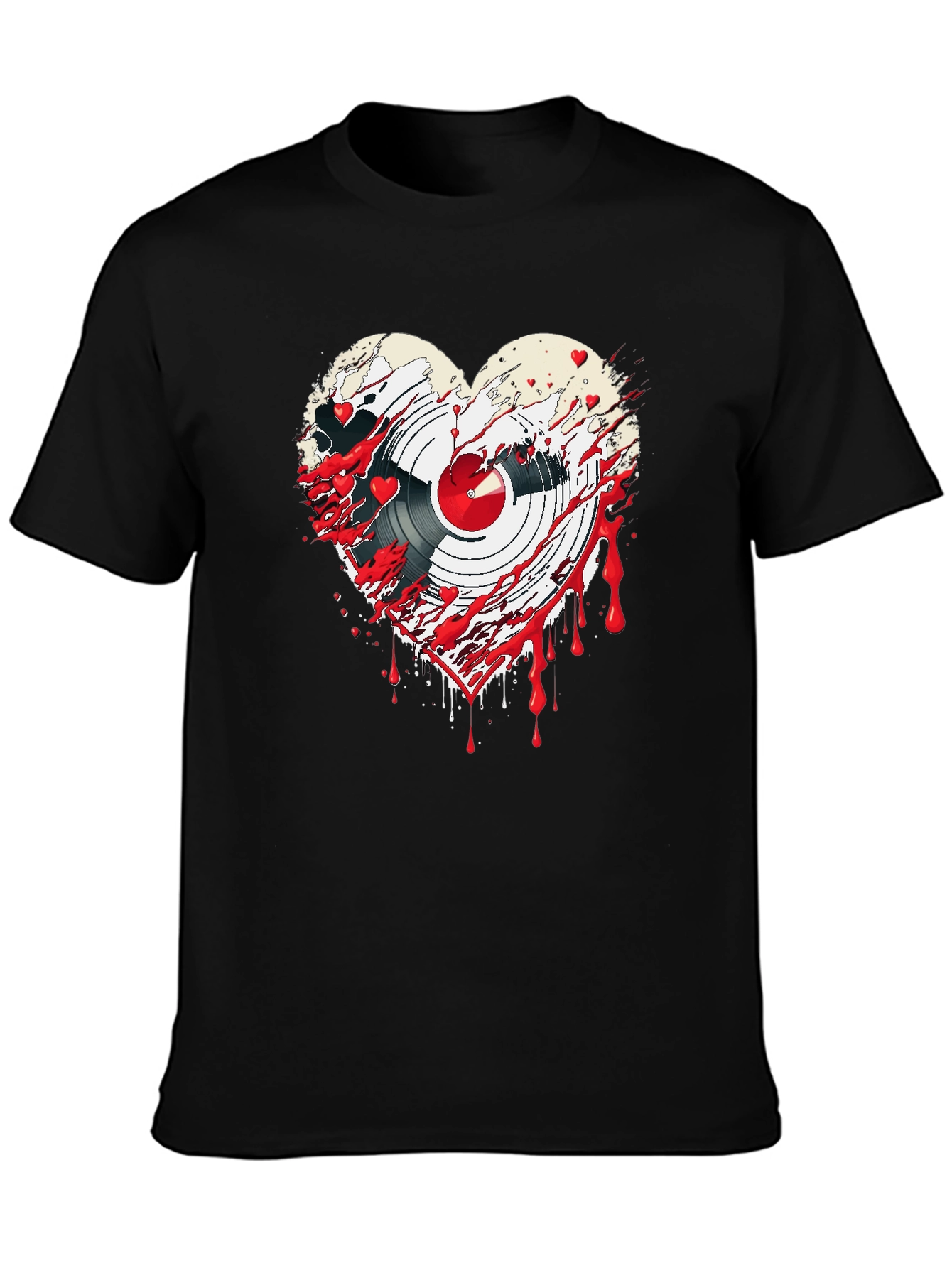 Bloody Heart Record T-Shirt