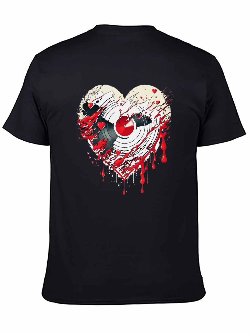 Bloody Heart Record T-Shirt