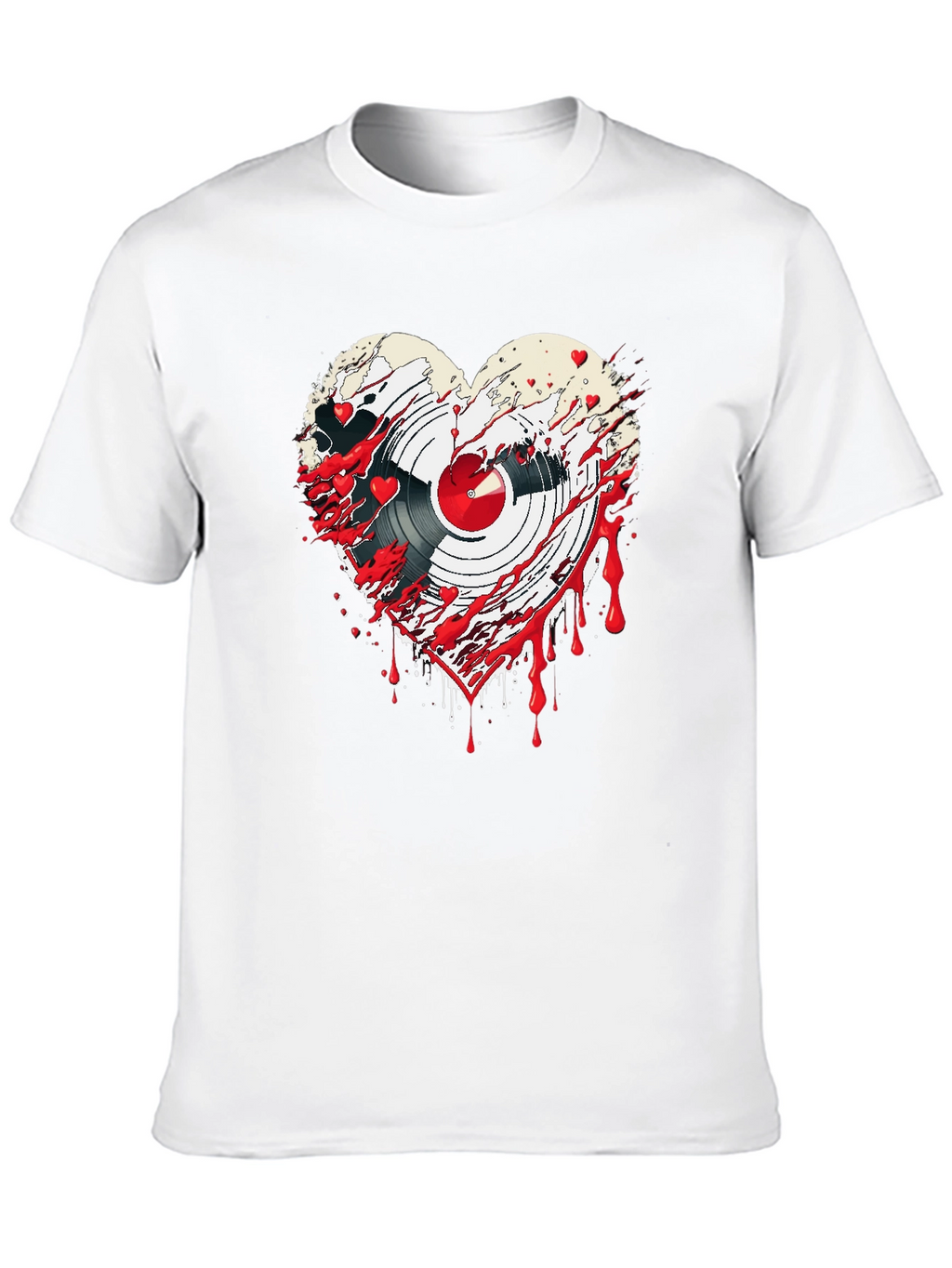 Bloody Heart Record T-Shirt