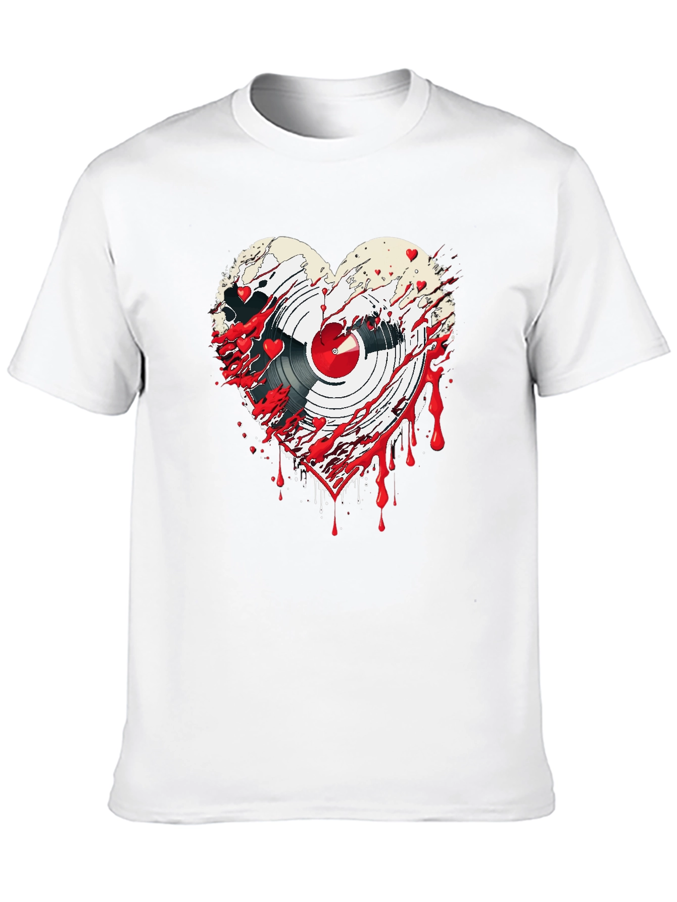 Bloody Heart Record T-Shirt