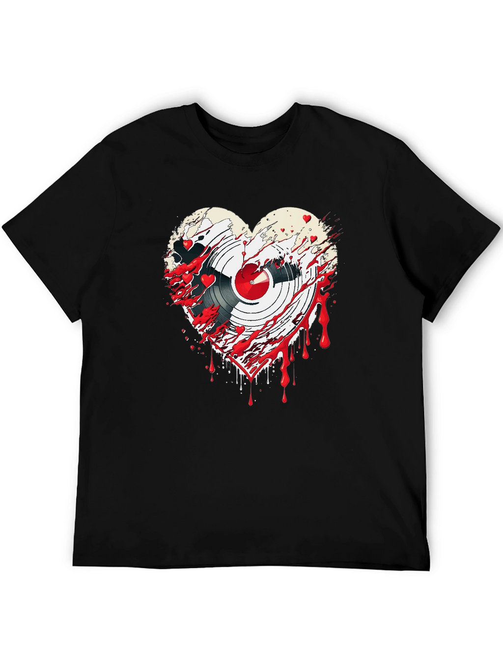 Bloody Heart Record T-Shirt