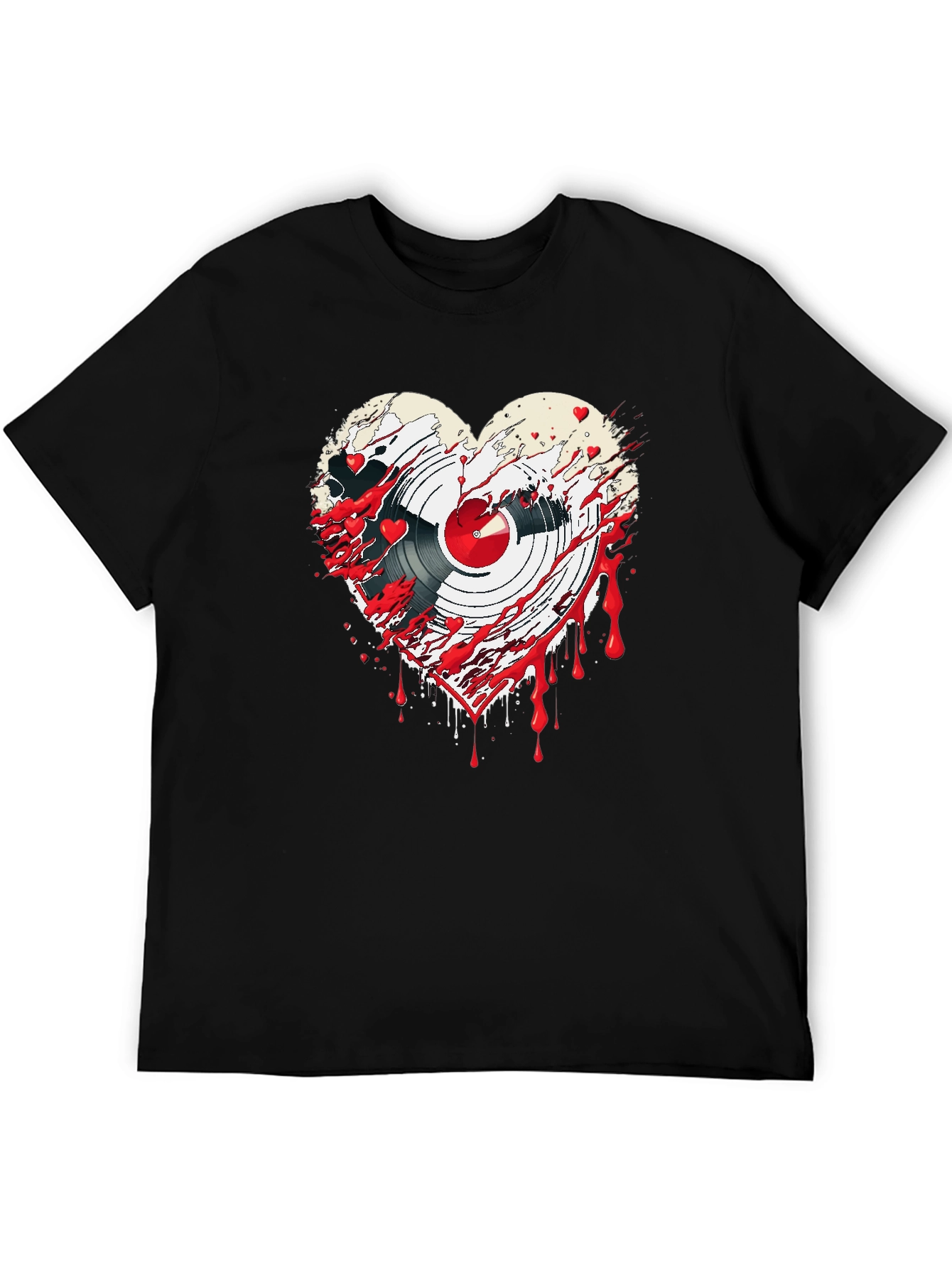 Bloody Heart Record T-Shirt