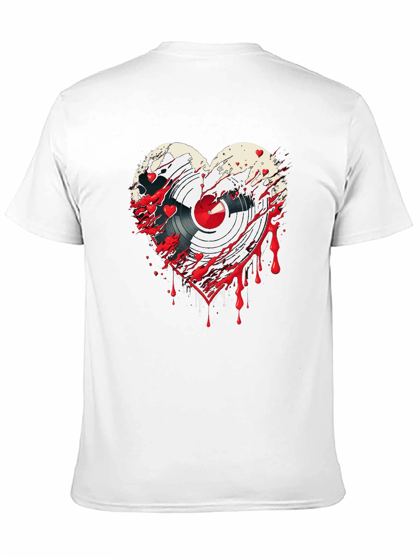 Bloody Heart Record T-Shirt